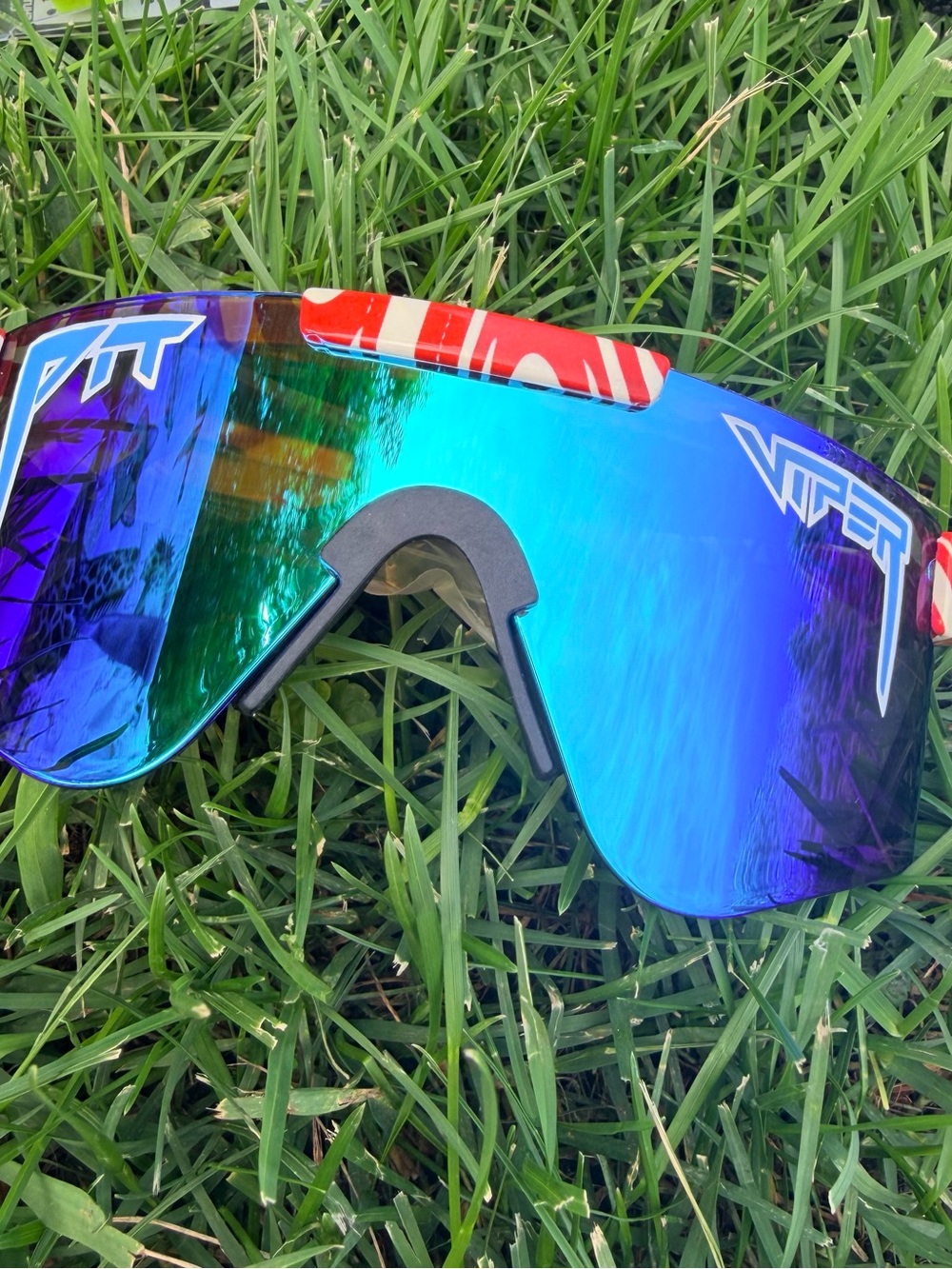 Pit Viper Kids Mirrored Blue Purple Sunglasses